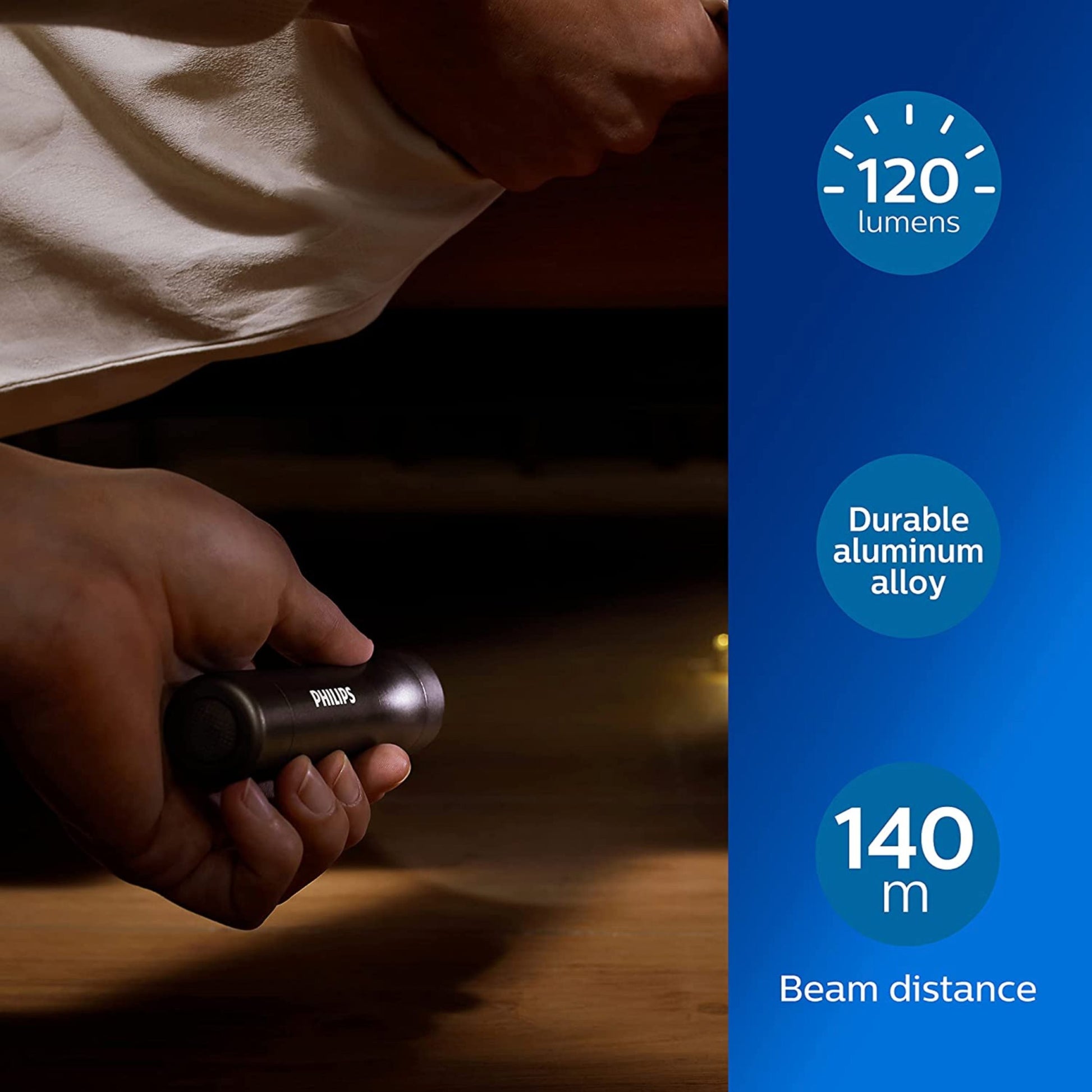 Flashlight 120Lm Ipx4