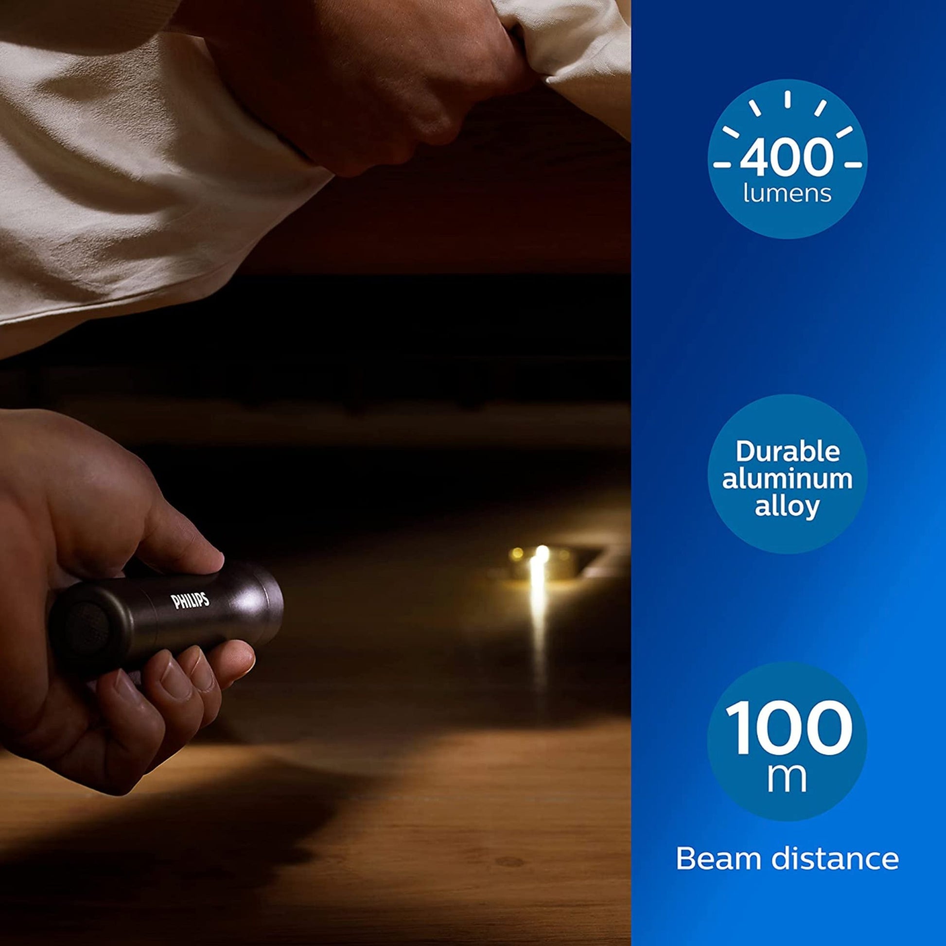 Flashlight 400Lm Ipx4