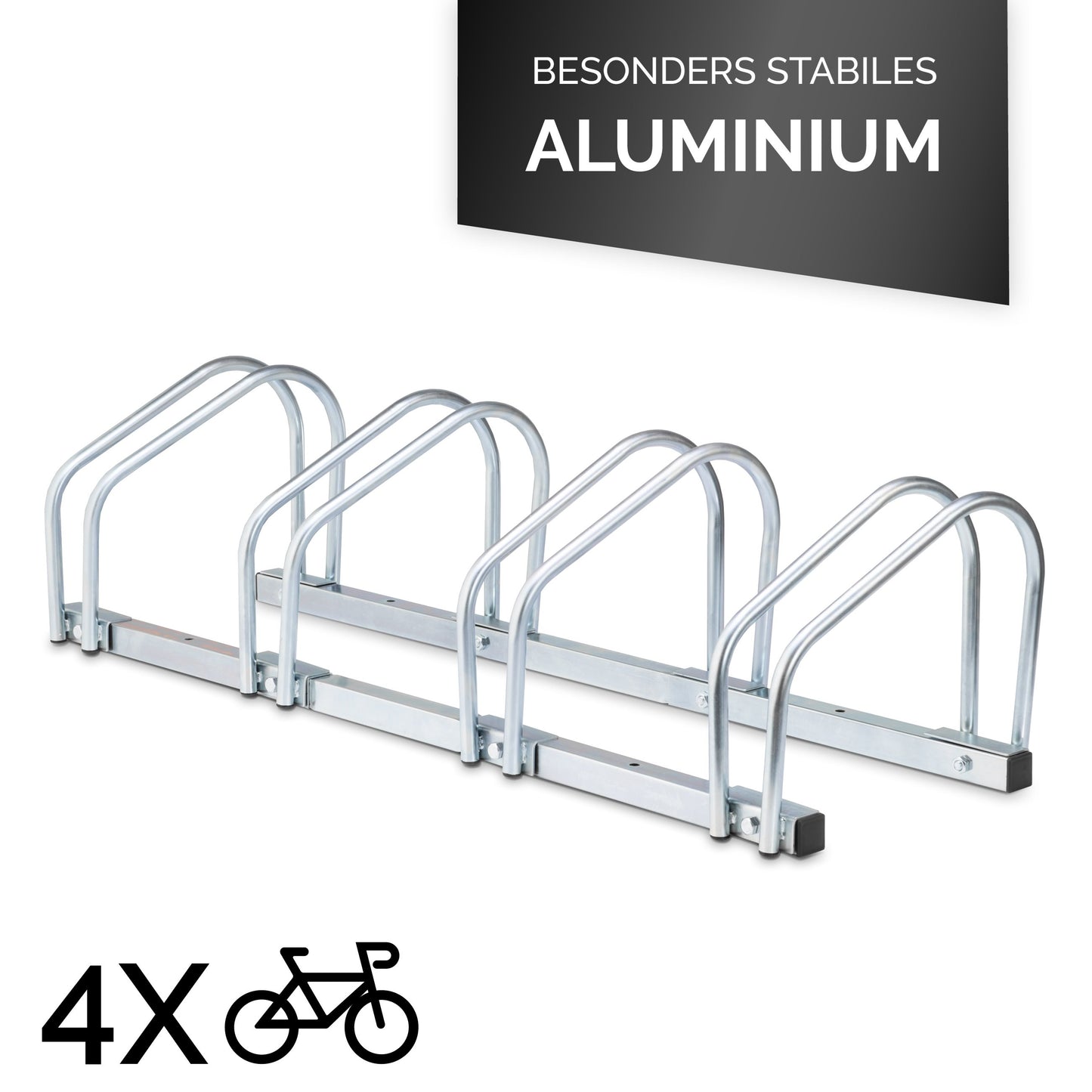 Bicycle Rack Floormount 4Bikes