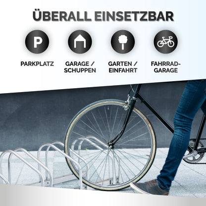 Bicycle Rack Floormount 4Bikes