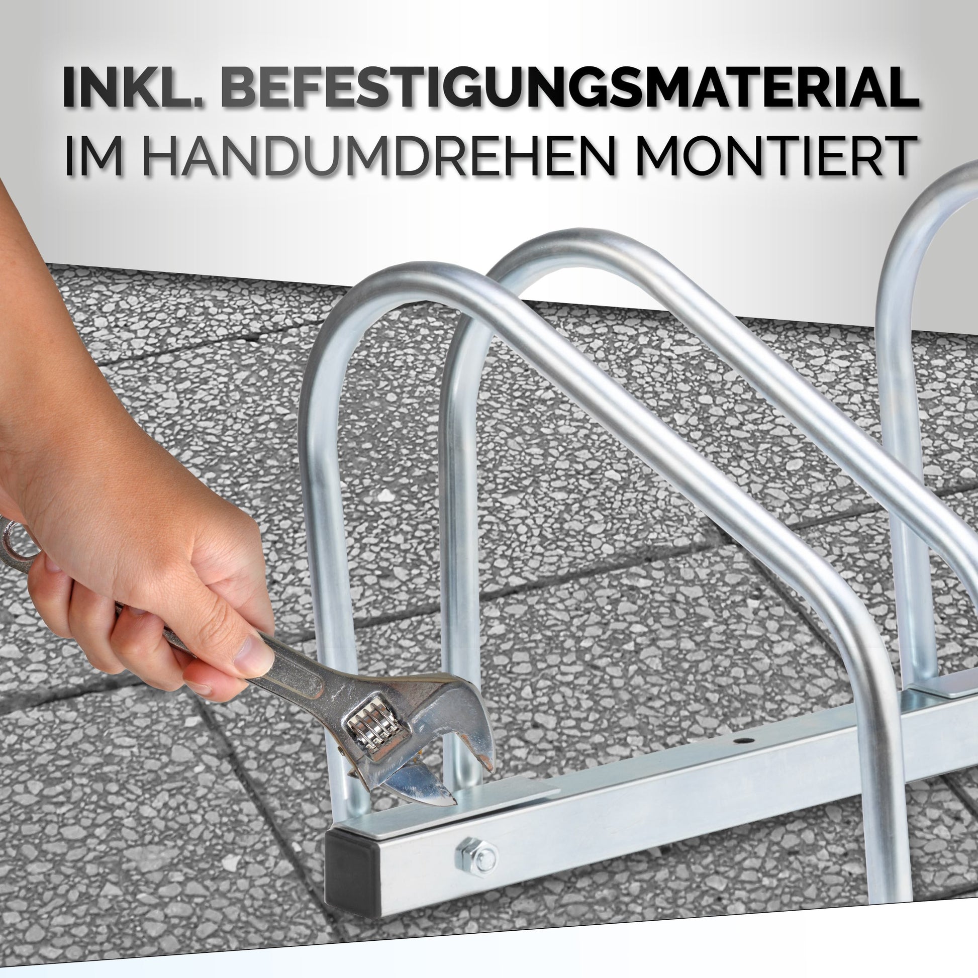 Bicycle Rack Floormount 4Bikes