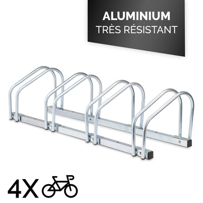 Bicycle Rack Floormount 4Bikes