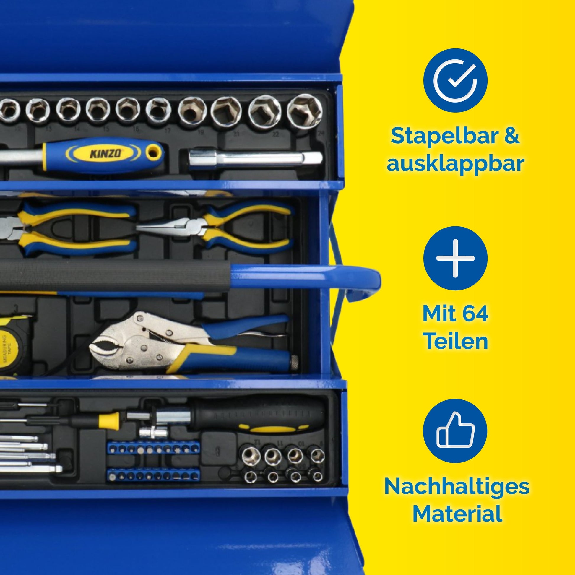 Tool Set  64Pcs St