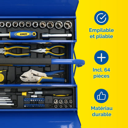 Tool Set  64Pcs St