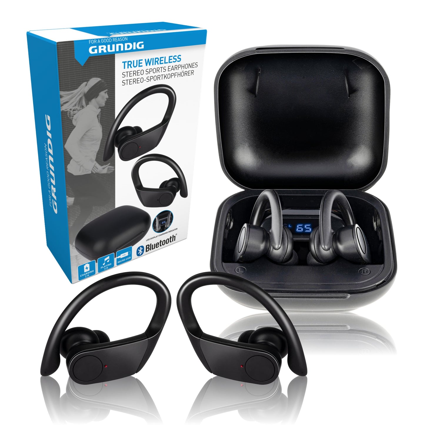 Earbuds Sport Tws 300Mah Bt