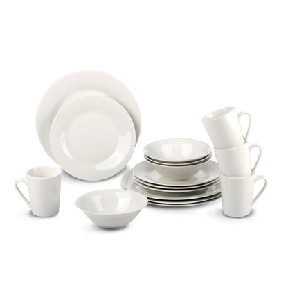 Dinerset 16Pcs Wit Sw