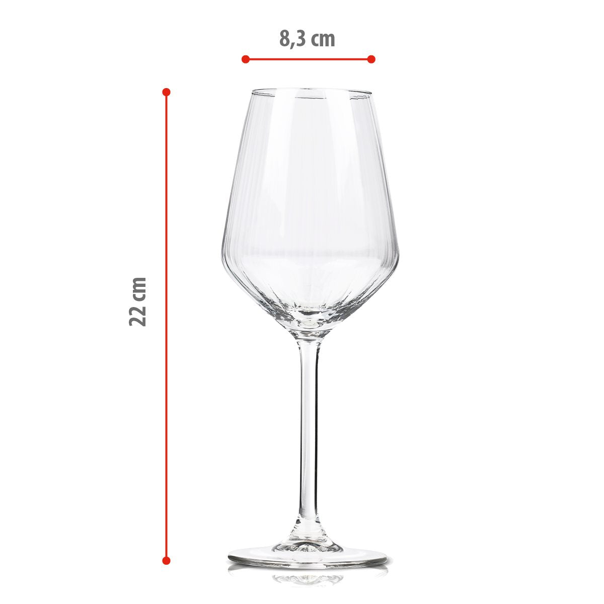 Wine Glass 380Ml 4Pc