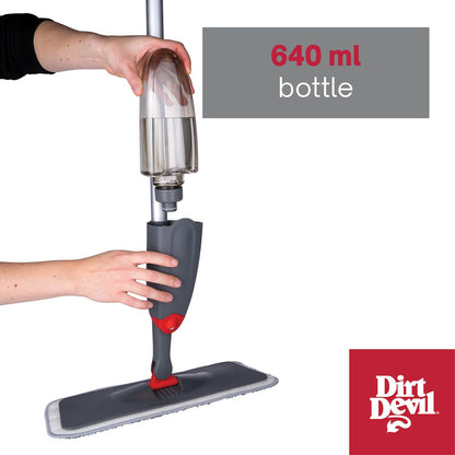 Floor Mop W/Spray 3Pc 640Ml