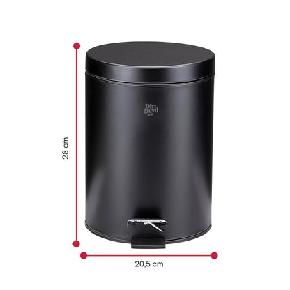 Pedal Bin 2Pc Powder Coated