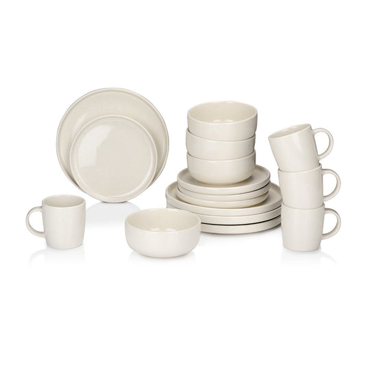 Dinner Set Cream 16Pcs