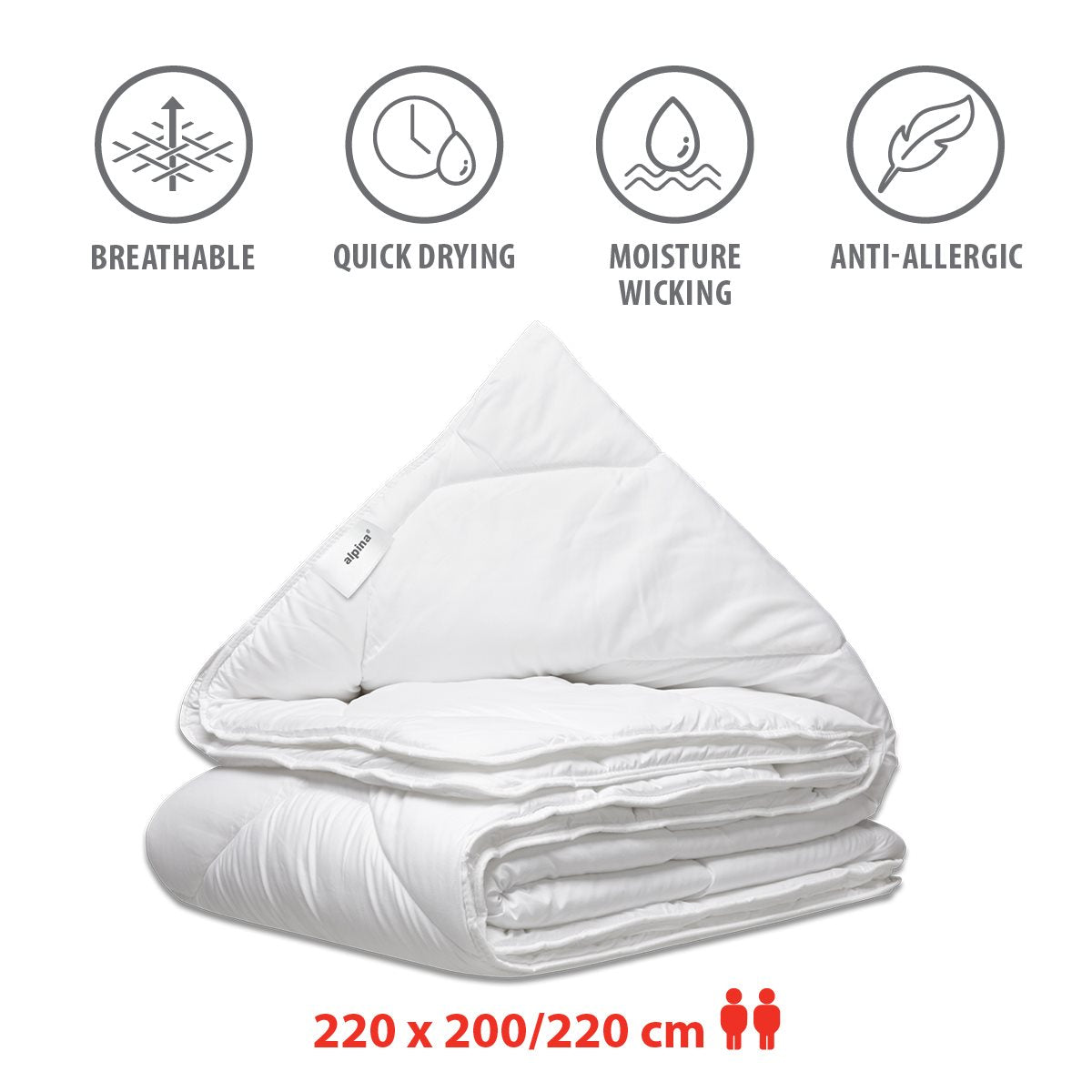 Duvet 200X200/220Cm