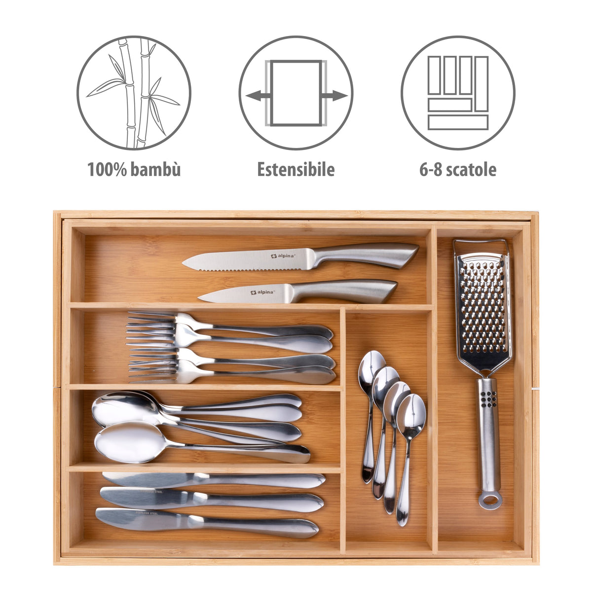 Cutlery Holder Extendable