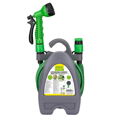 Garden Hose 5-10M W/Rack