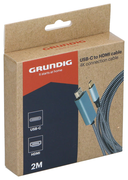 Usb-C To Hdmi 4K 2M Cable