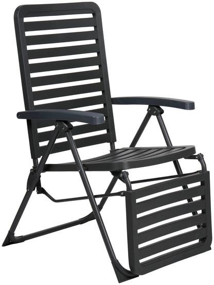 Garden Chair Foldable Footrest