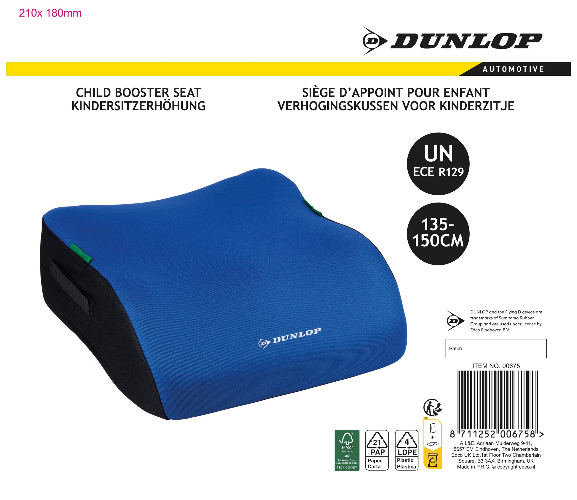 Child Seat Bubu Blue