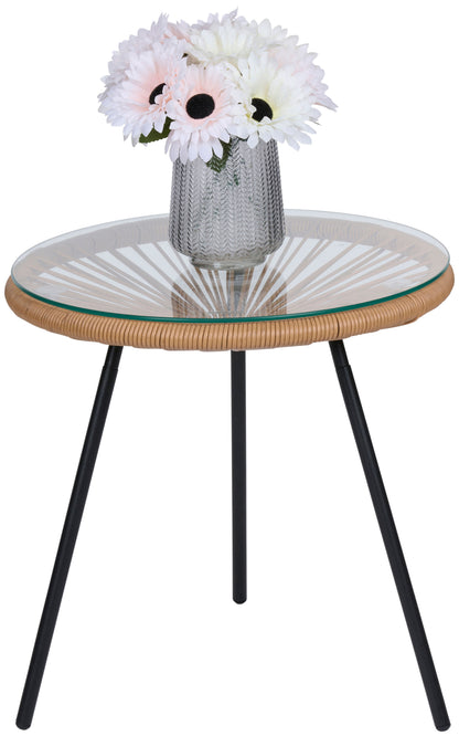 Woven Metal Table
