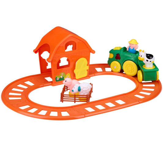 Train Set Farm 12Pc