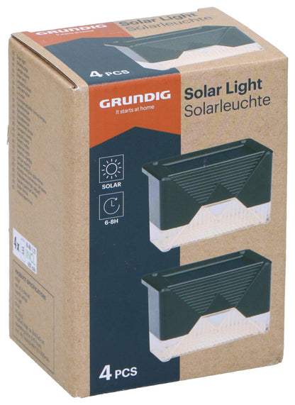 Solar Stair Light 4Pc