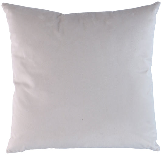 Cushion Velvet Light Grey