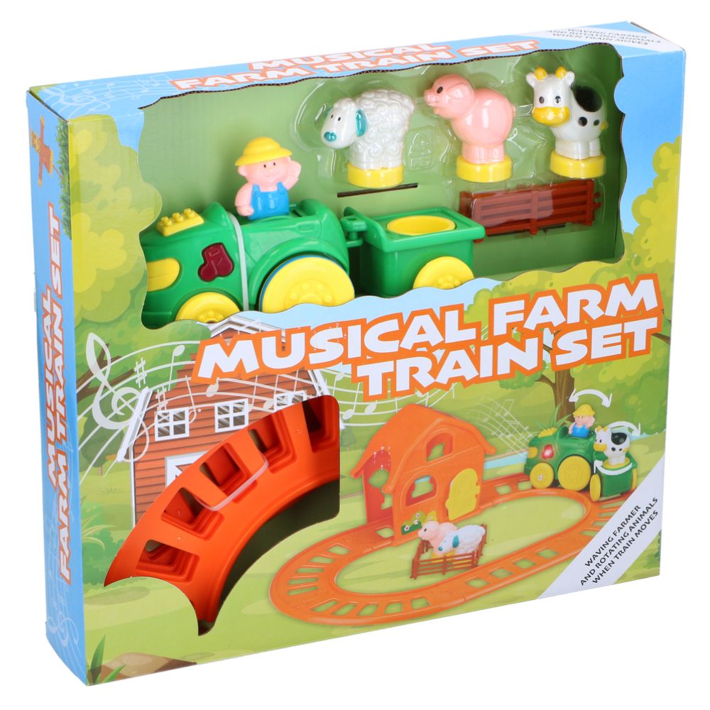 Train Set Farm 12Pc