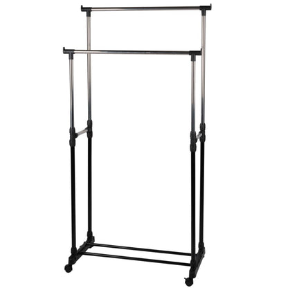 Clothes Rack Mobile Double