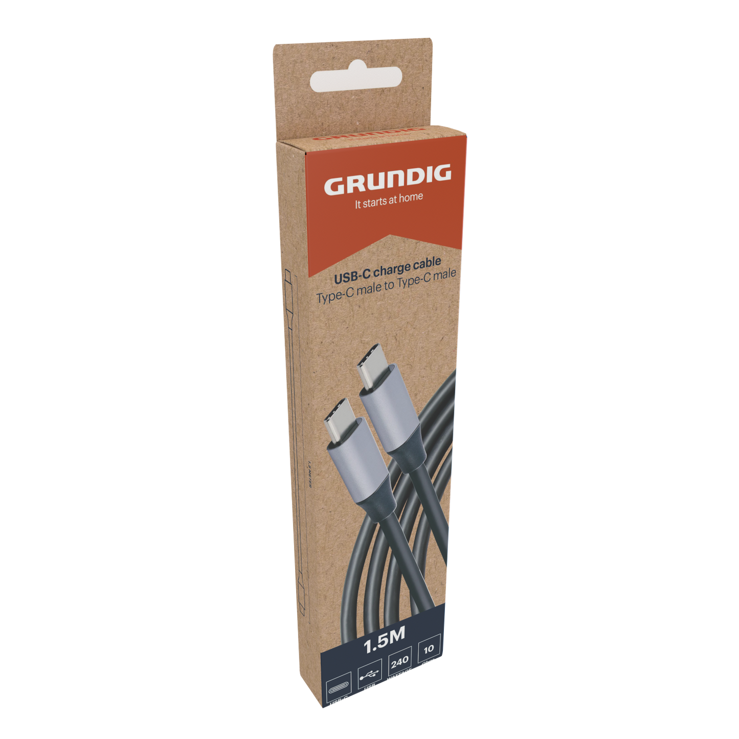 Cable Usb-C-Usb-C 1.5M