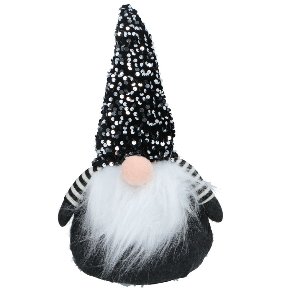 Xmas Gnome Sit 18X36Cm