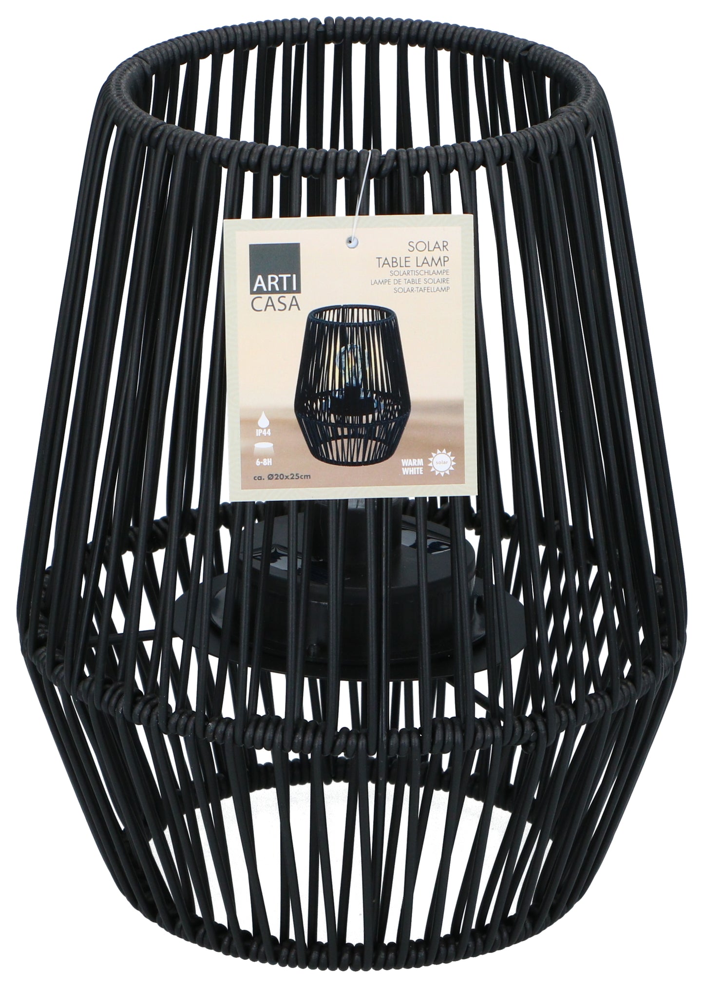 Solar Table Light Ø20X25Cm