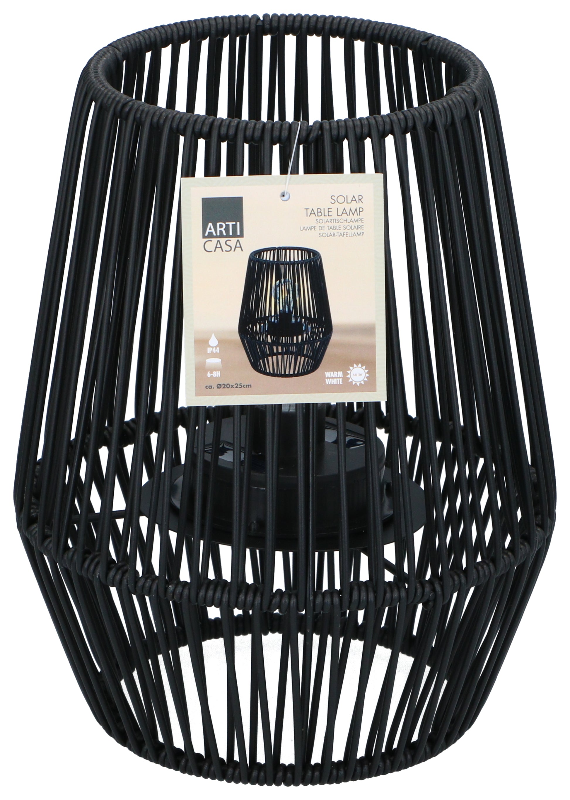Solar Table Light Ø20X25Cm