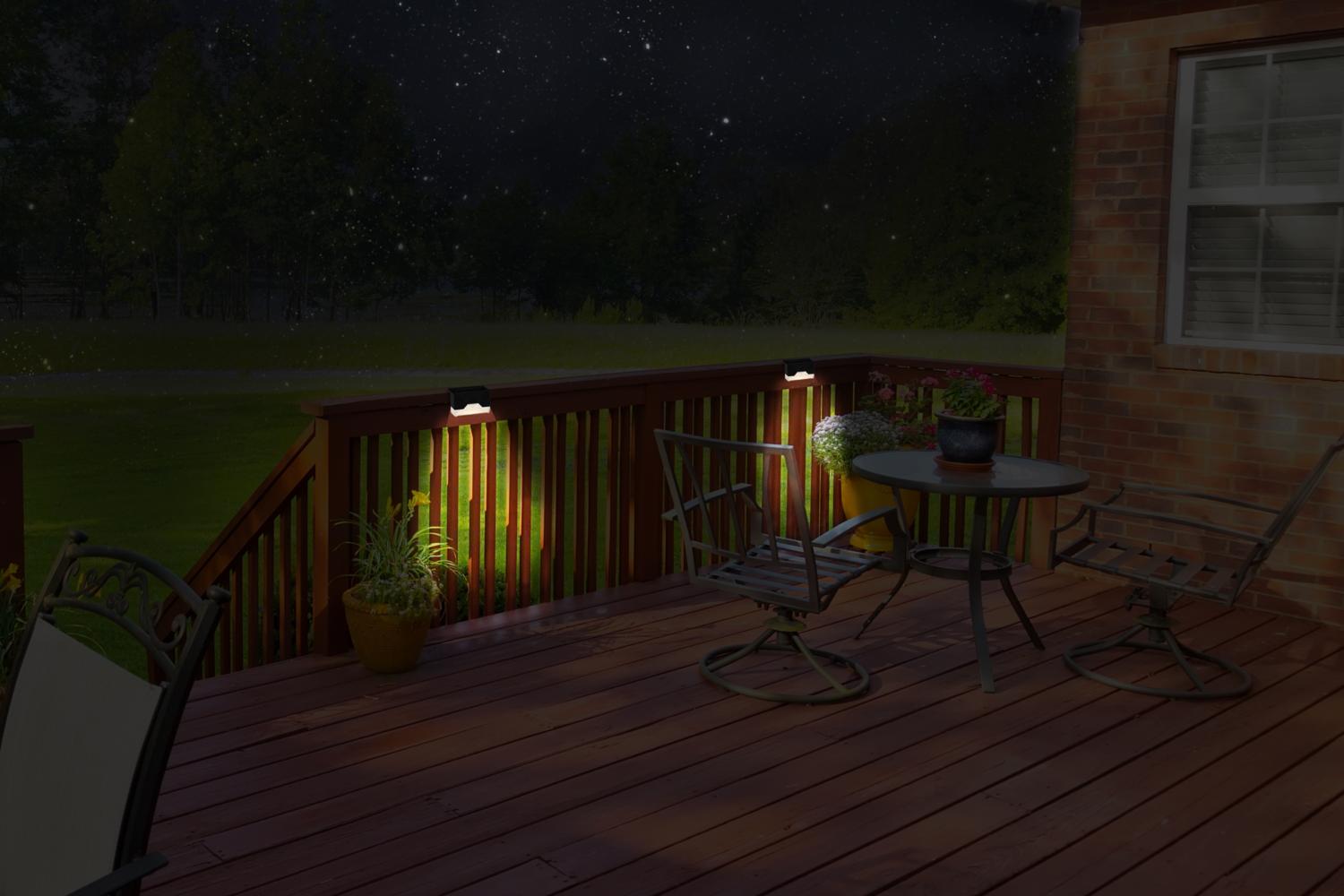 Solar Stair Light 4Pc