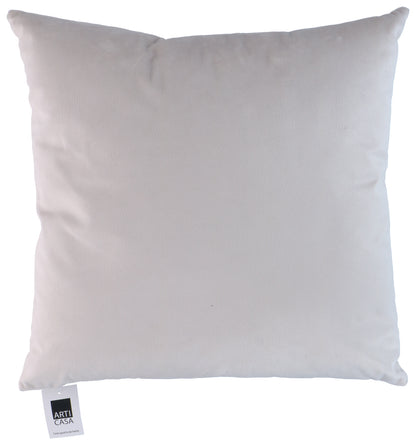 Cushion Velvet Light Grey