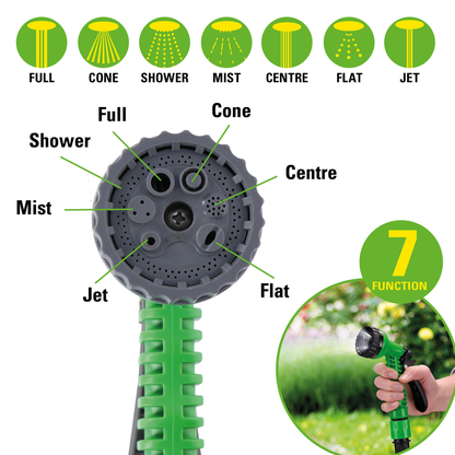 Garden Hose 5-10M 4Pc