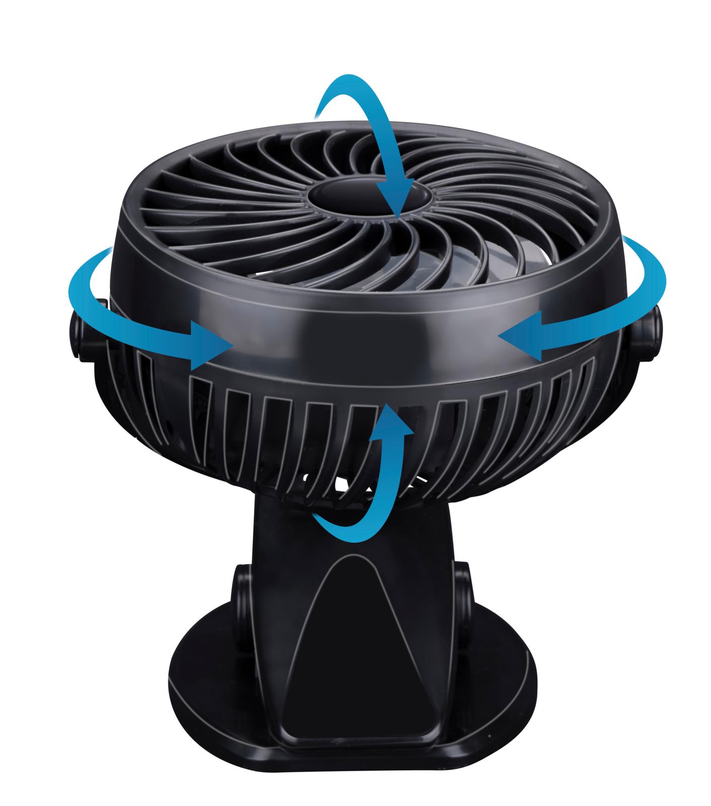 Fan Portable With Clip 1200Mah