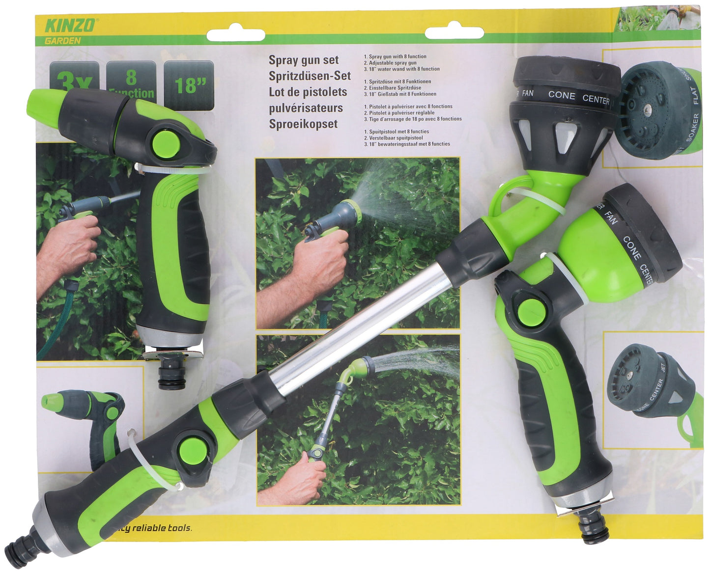 Spray Gun Set 3Pc