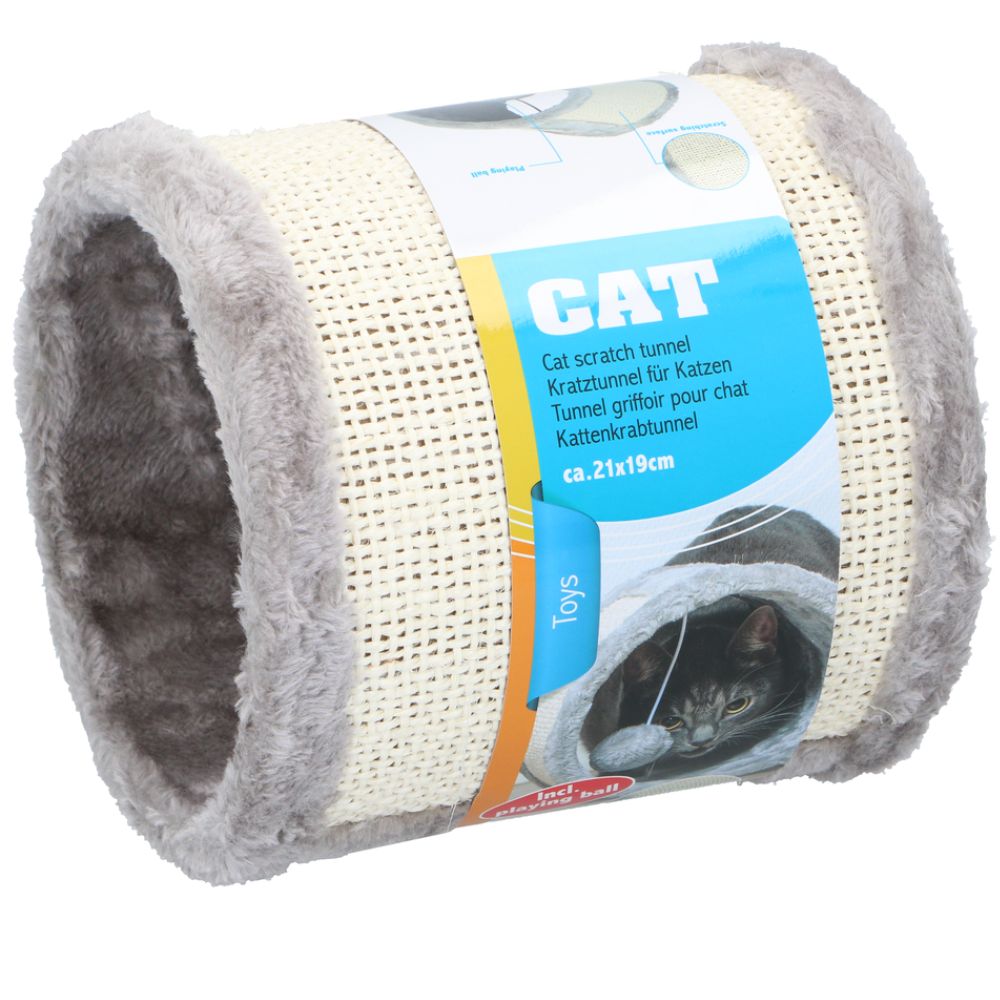 Cat Scratch Tunnel W/ Ball