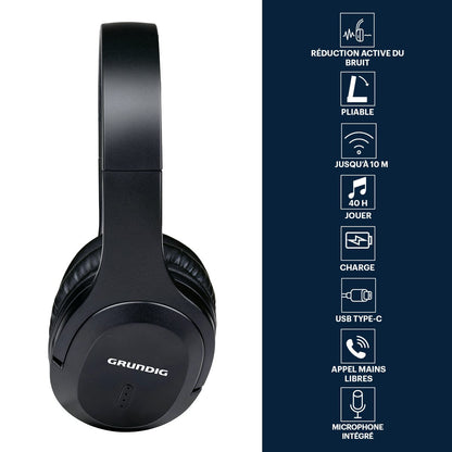 Headphone Bt Anc 400Mah