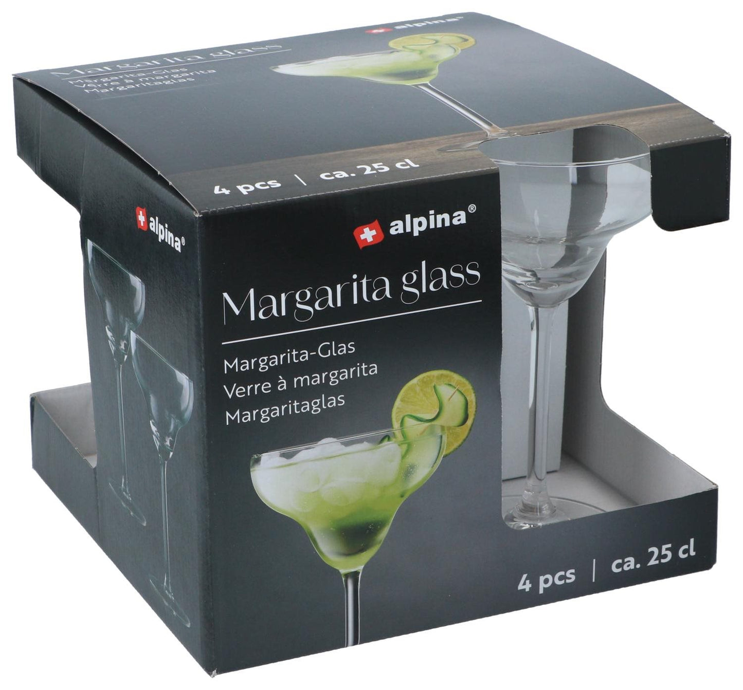 Margarita Glass  250Ml 4Pc