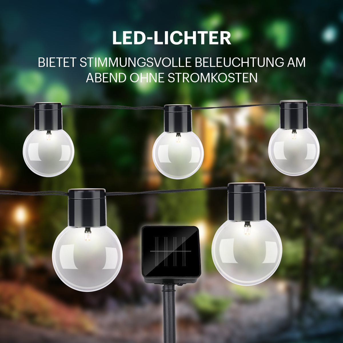 Grundig Light Solar 20Pc Bulb Warm Whi - Zonne-Energie - 20 Stuks - Kunststof