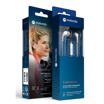 Earphone Earbuds 2-S Wht