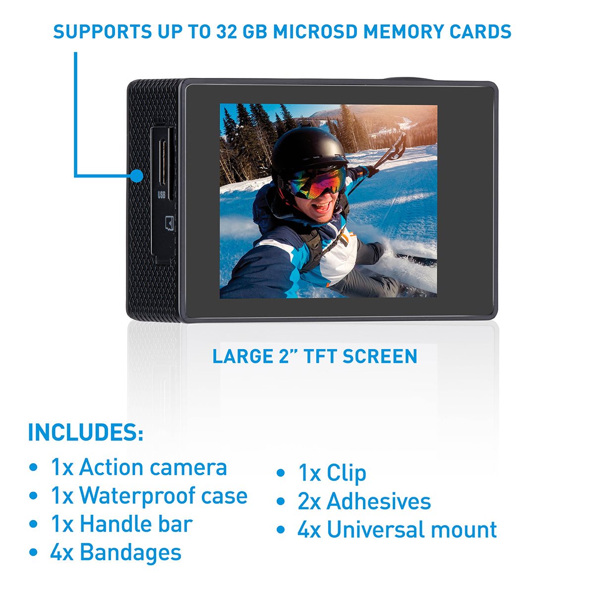 Action Cam Hd 720P