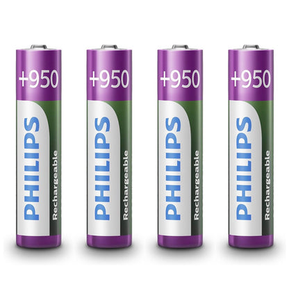 Battery Aaa Nimh 950Mah 4Pc