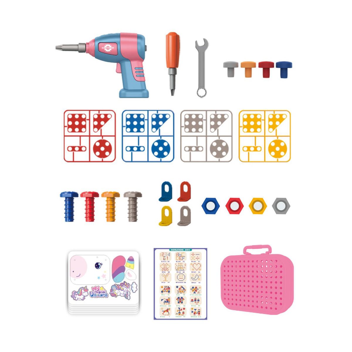 Building Box Unicorn 228Pcs