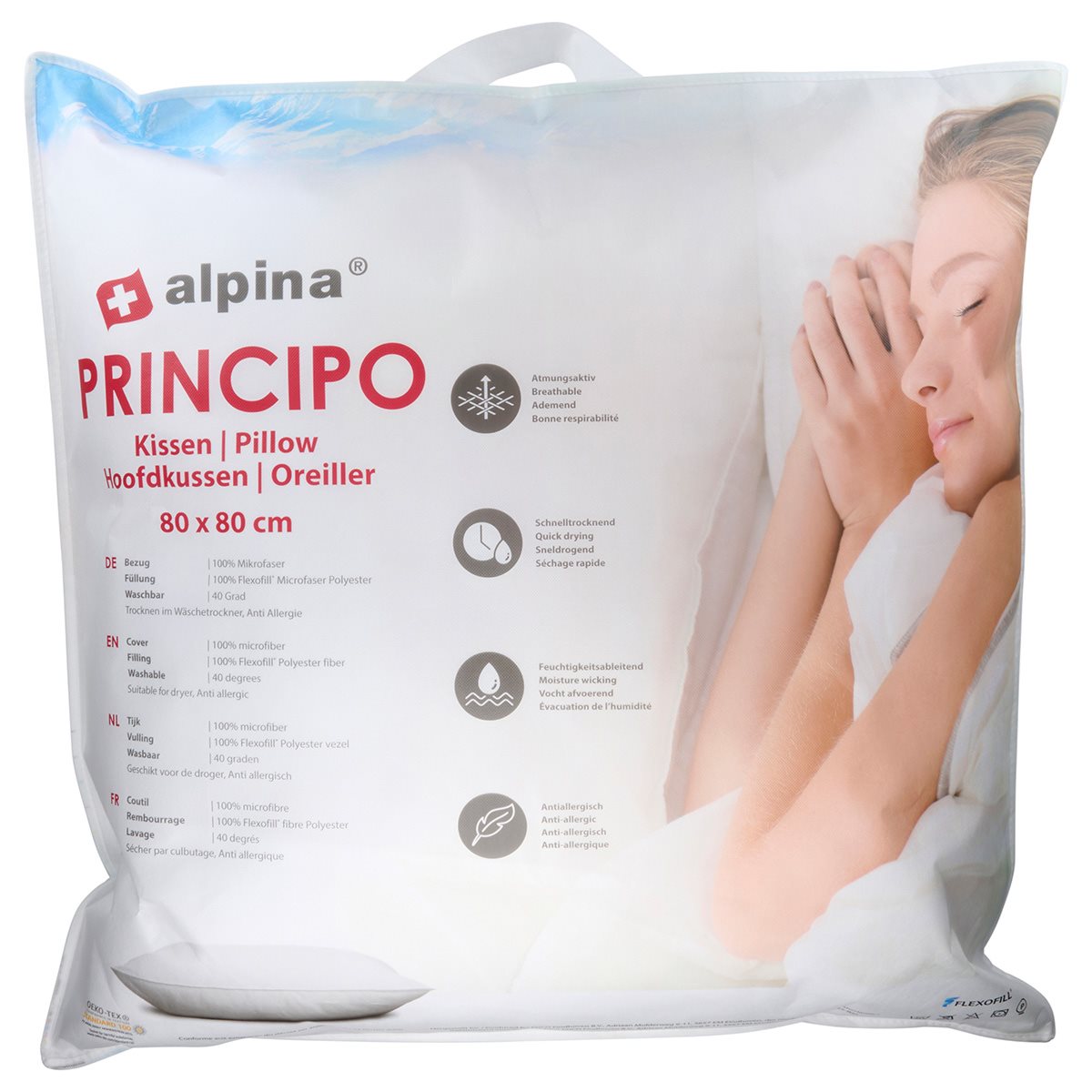 Pillow 80X80Cm (De/Au/Ch)