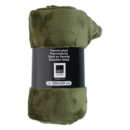Plaid Flannel Dark Green