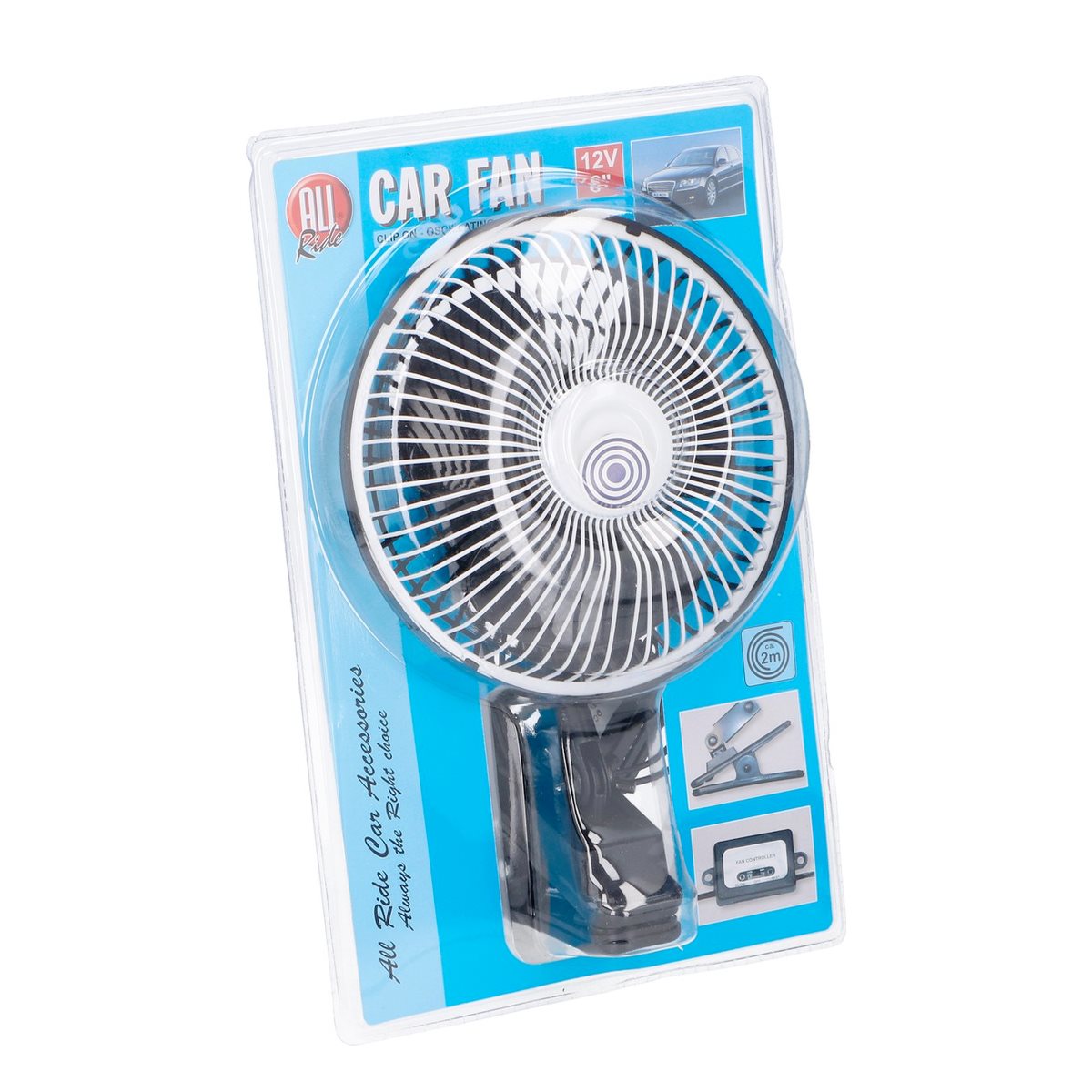 Fan 12V 6Inch Clip-On