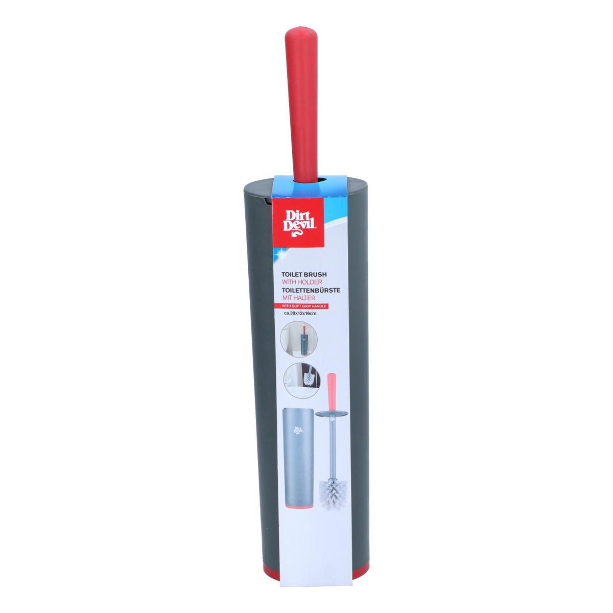 Toilet Brush With Holder 2Pc