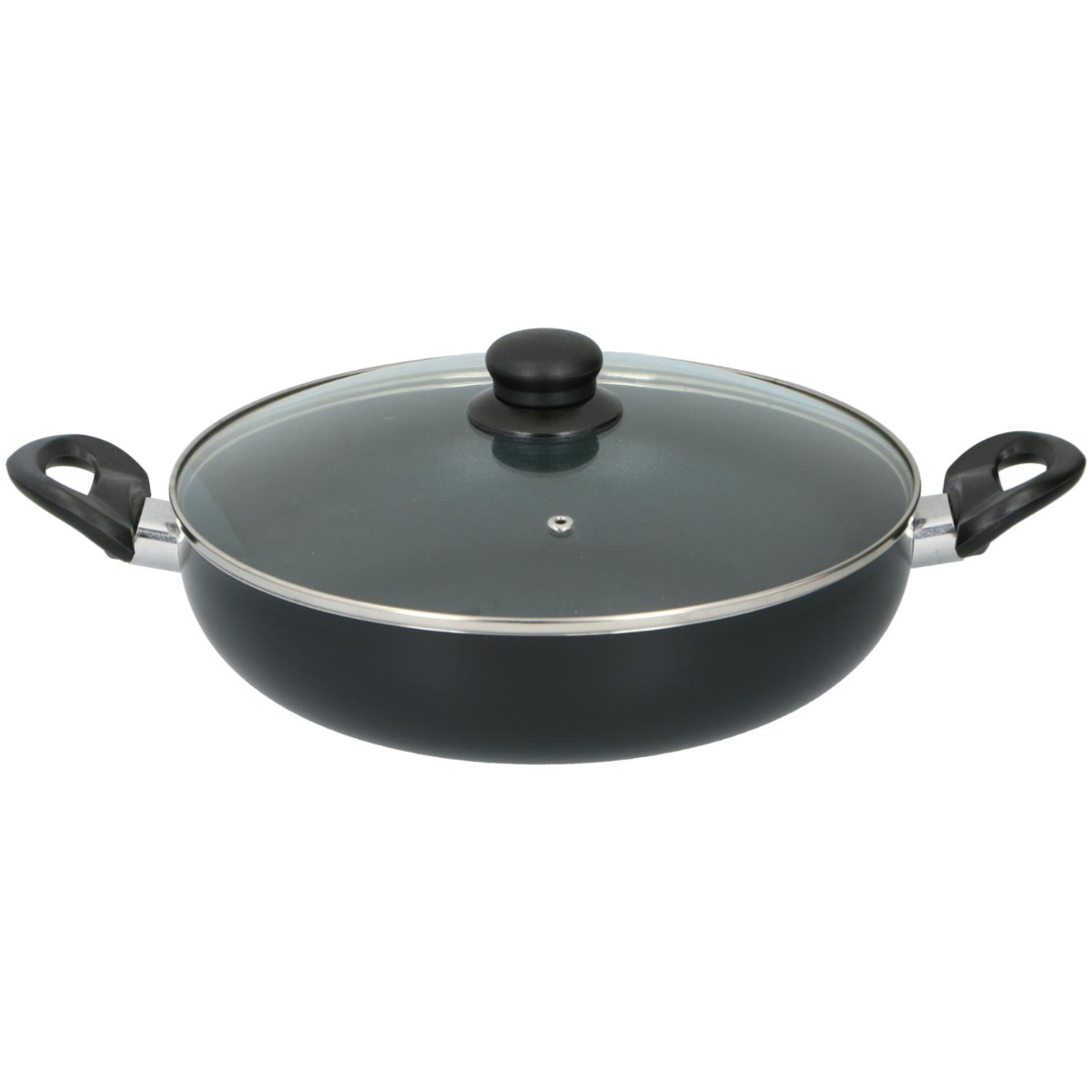 Frying Pan With Glass Lid Ø28Cm