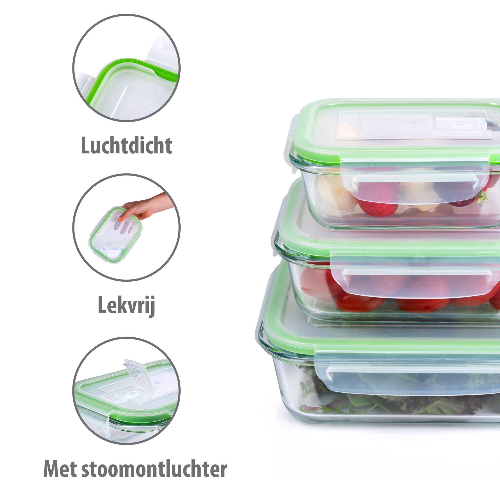 Food Container Set 3Pc