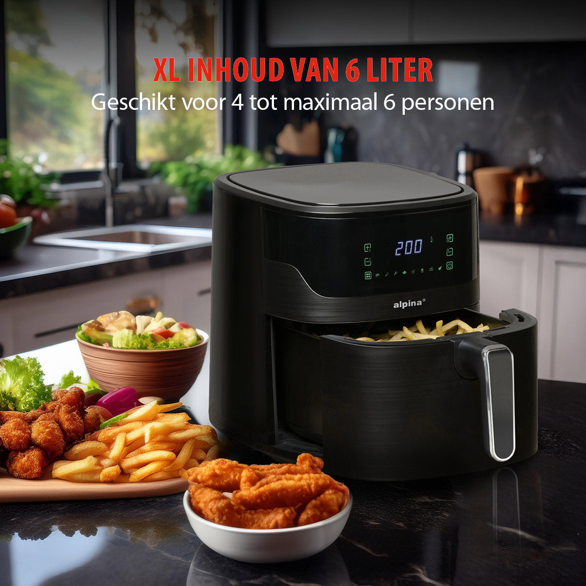 Air Fryer 6L 1600W